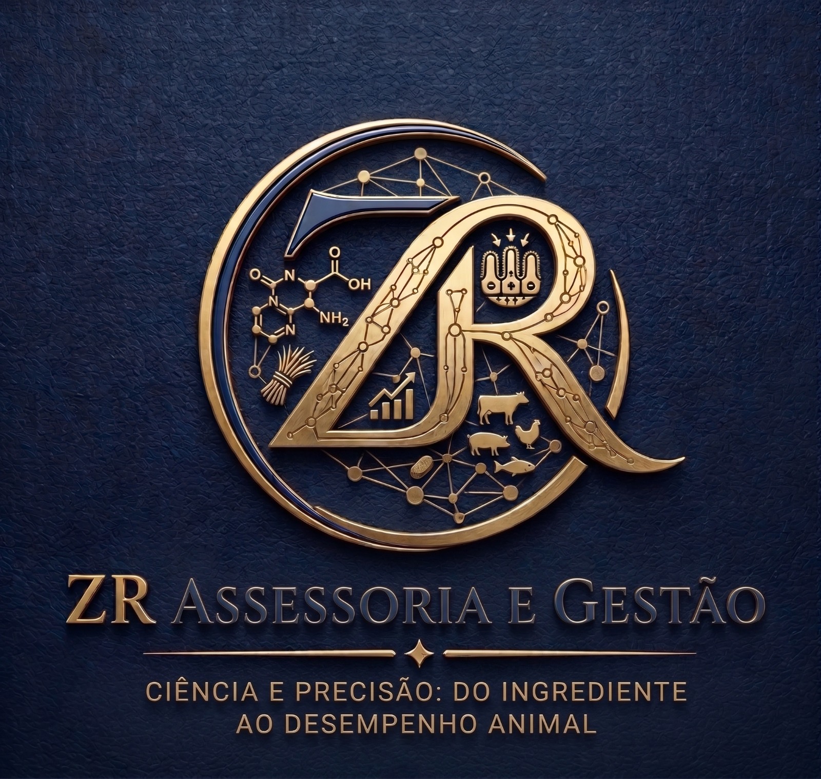 Logo oficial ZR Assessoria e Gestão